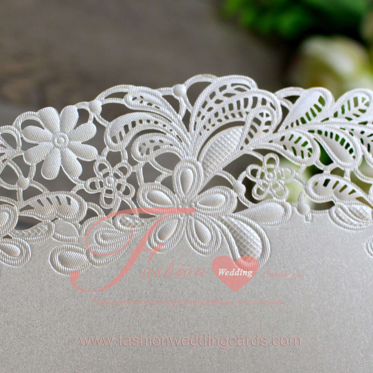 DIY Die Cut 50th Wedding Anniversary Invitations